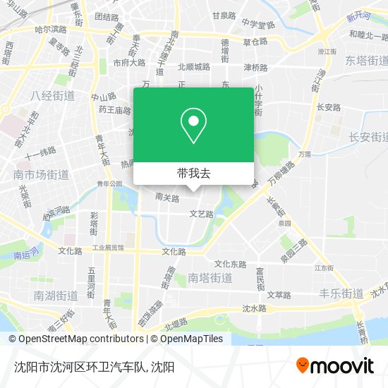 沈阳市沈河区环卫汽车队地图