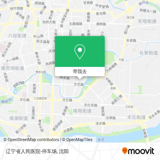 辽宁省人民医院-停车场地图