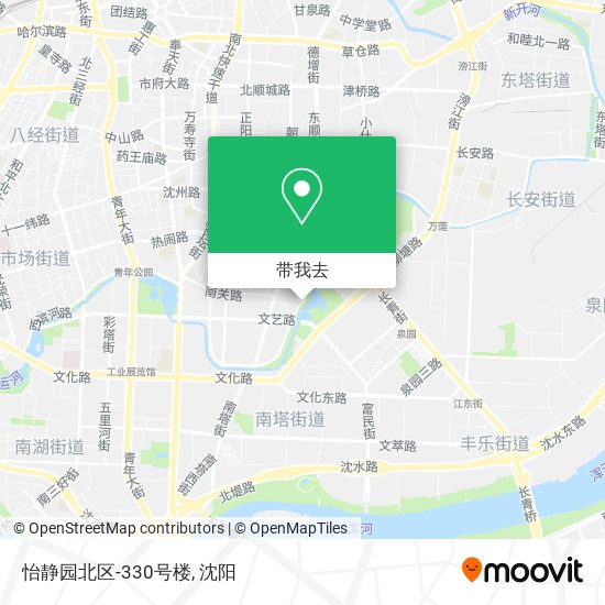 怡静园北区-330号楼地图