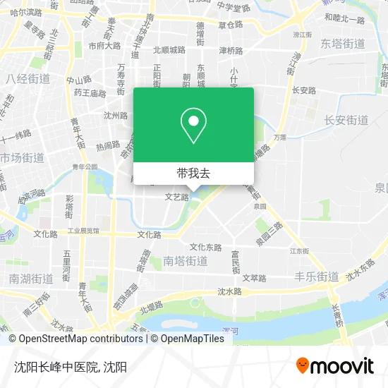 沈阳长峰中医院地图