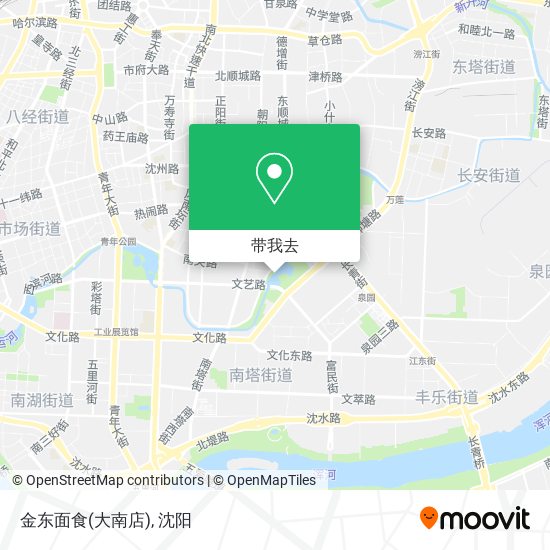 金东面食(大南店)地图