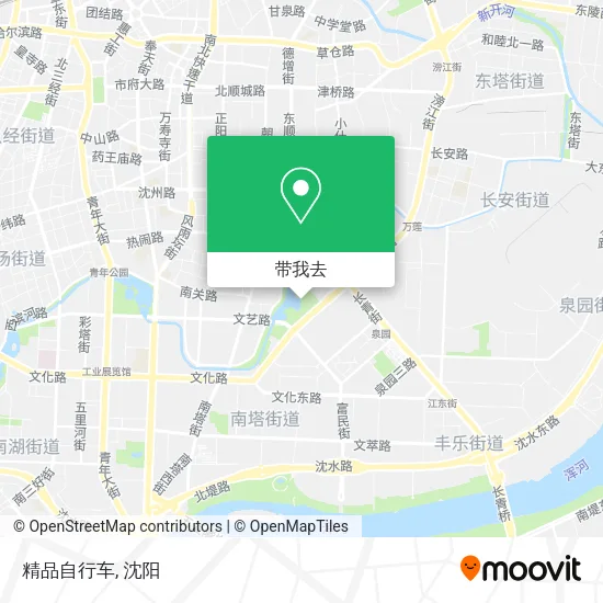 精品自行车地图