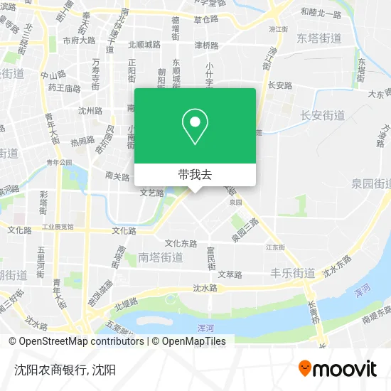 沈阳农商银行地图