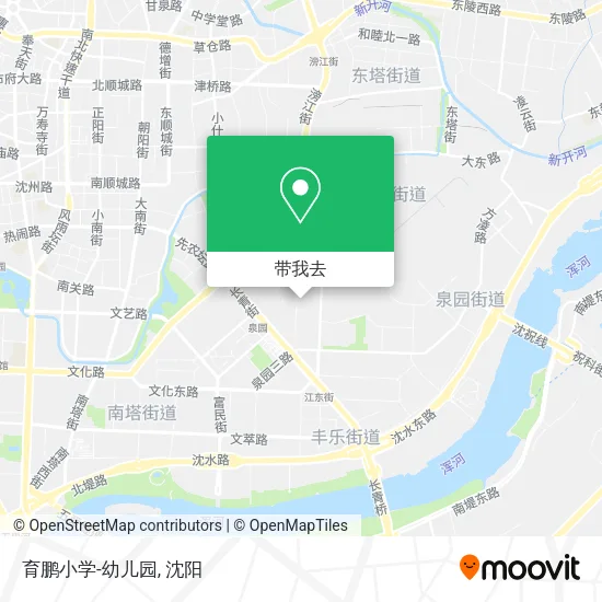 育鹏小学-幼儿园地图
