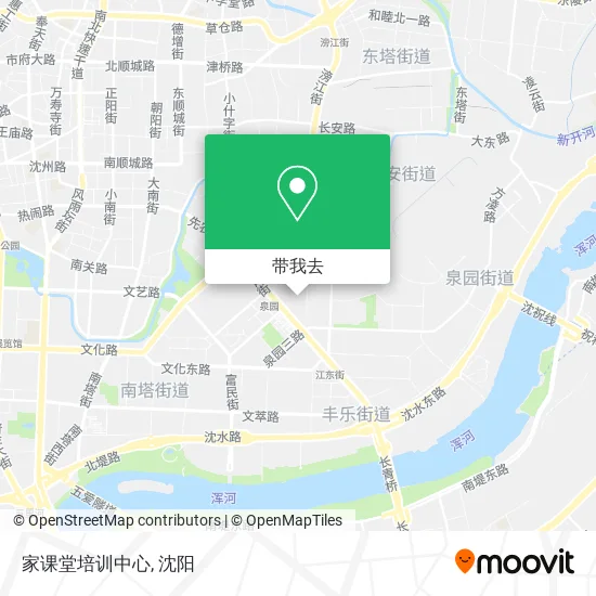 家课堂培训中心地图