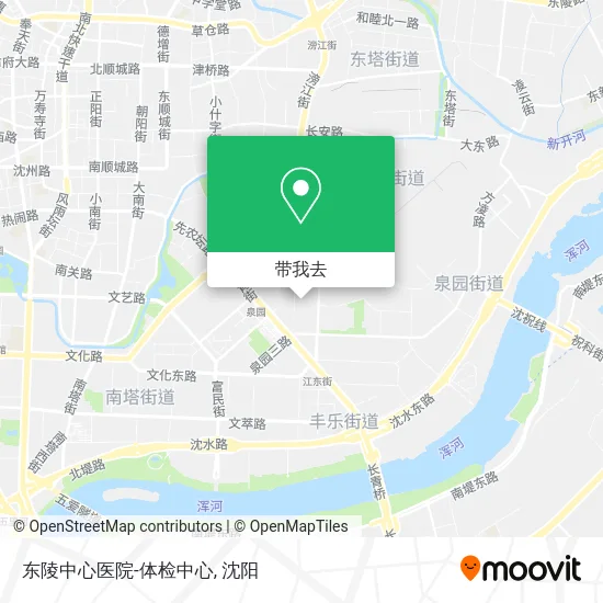 东陵中心医院-体检中心地图