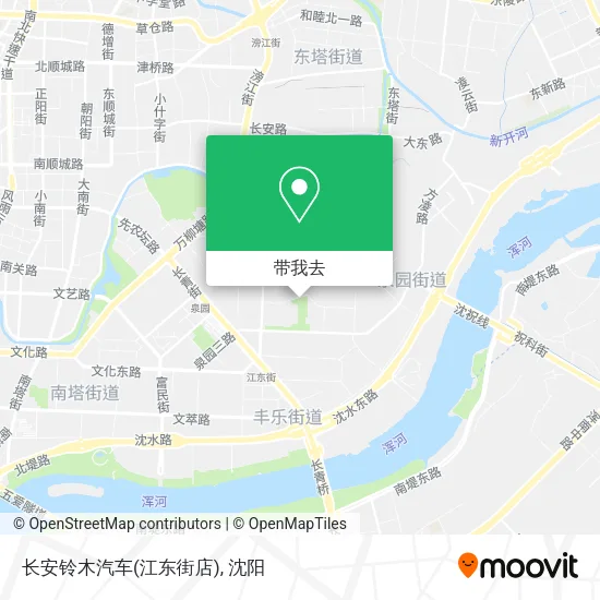 长安铃木汽车(江东街店)地图