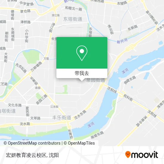 宏妍教育凌云校区地图