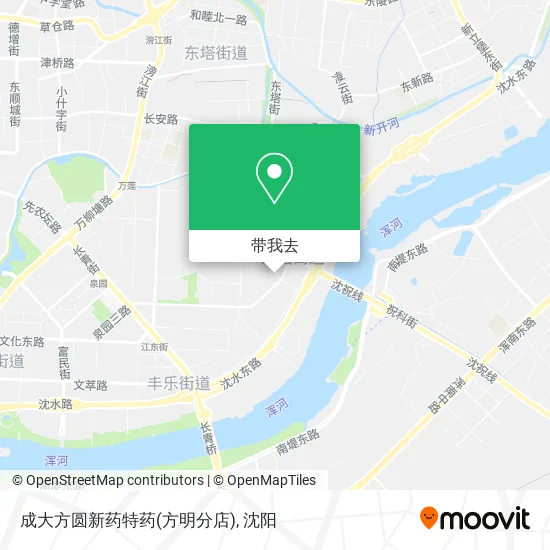成大方圆新药特药(方明分店)地图