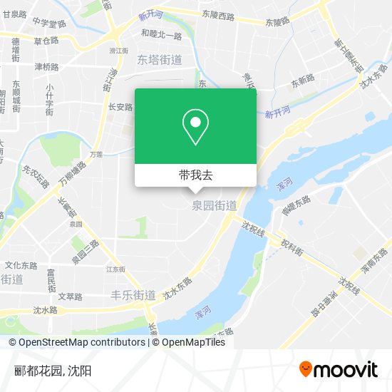 郦都花园地图