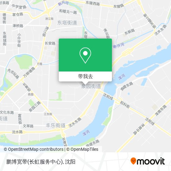 鹏博宽带(长虹服务中心)地图