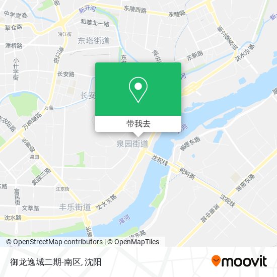 御龙逸城二期-南区地图