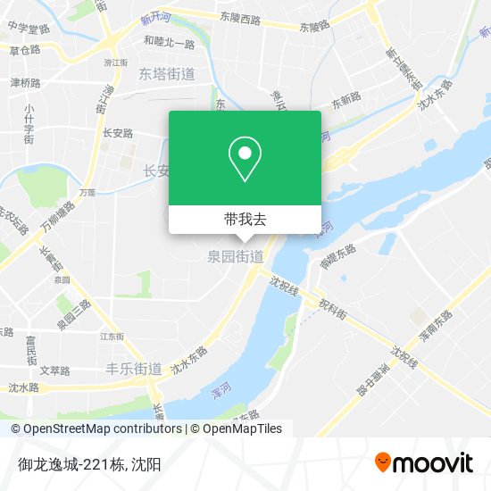 御龙逸城-221栋地图
