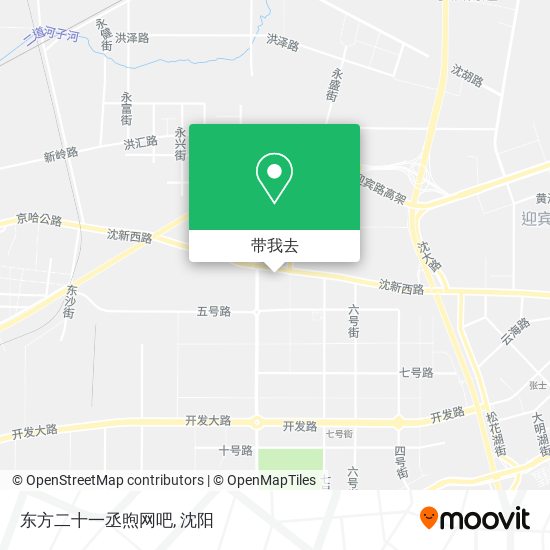 东方二十一丞煦网吧地图