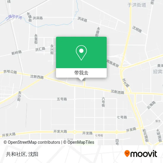共和社区地图