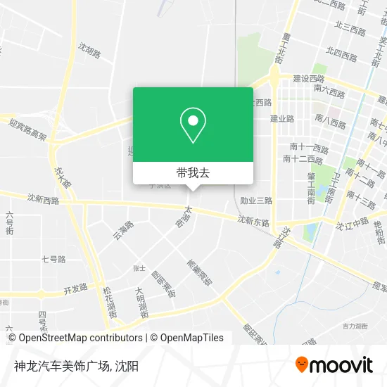 神龙汽车美饰广场地图