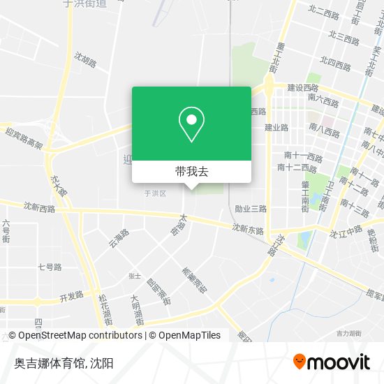 奥吉娜体育馆地图