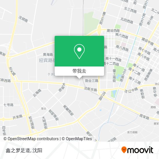 鑫之梦足道地图