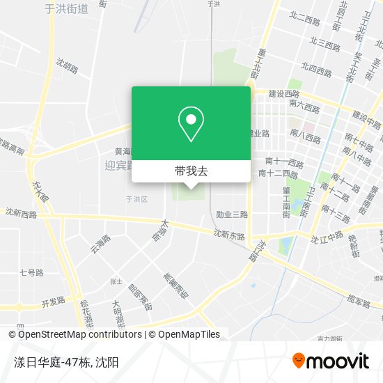漾日华庭-47栋地图