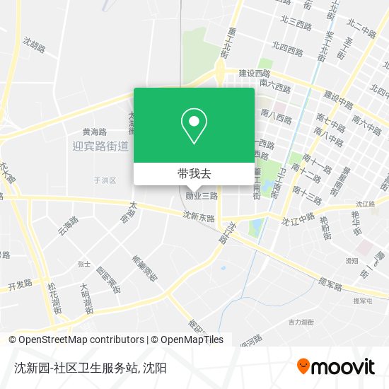 沈新园-社区卫生服务站地图