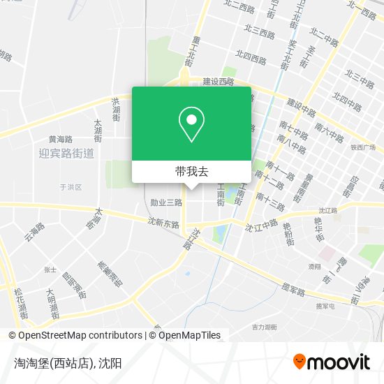淘淘堡(西站店)地图