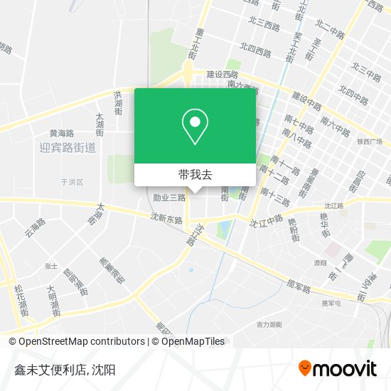 鑫未艾便利店地图