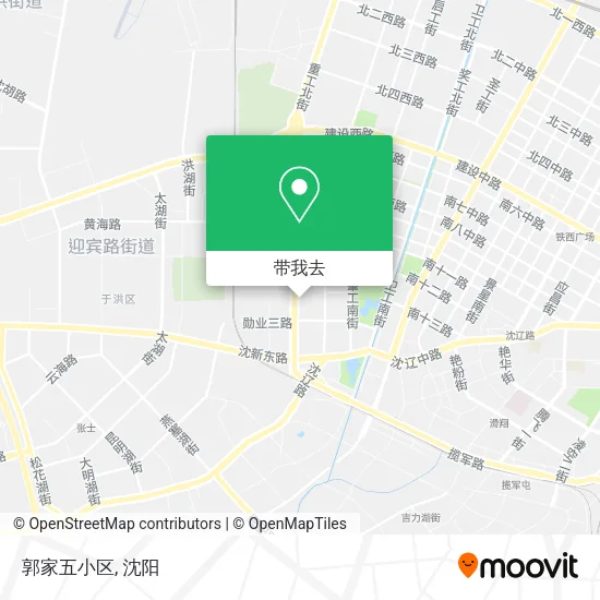 郭家五小区地图