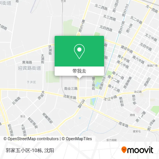 郭家五小区-10栋地图