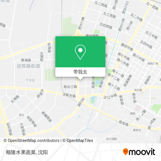 顺隆水果蔬菜地图