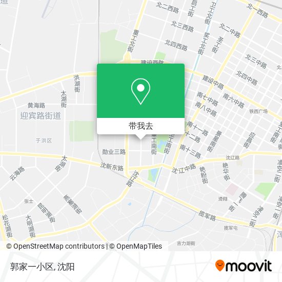 郭家一小区地图