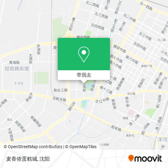 麦香侬蛋糕城地图