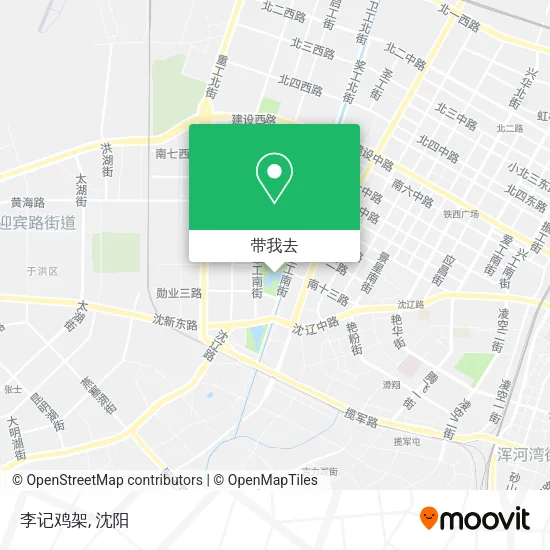李记鸡架地图