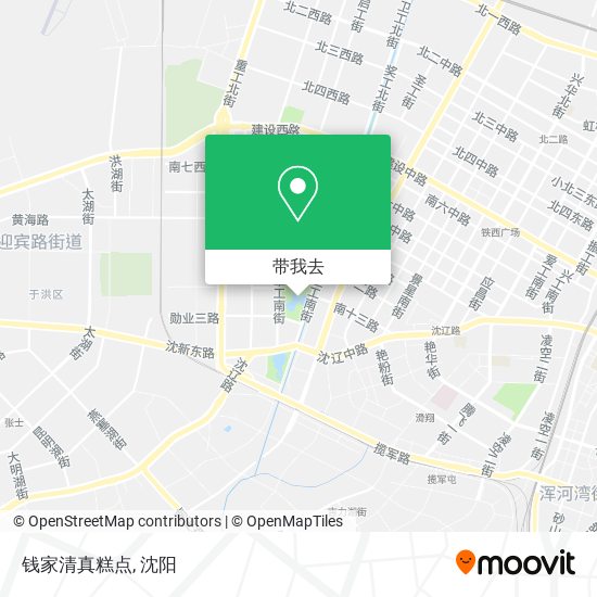 钱家清真糕点地图