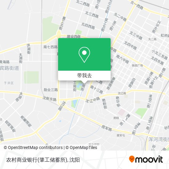 农村商业银行(肇工储蓄所)地图