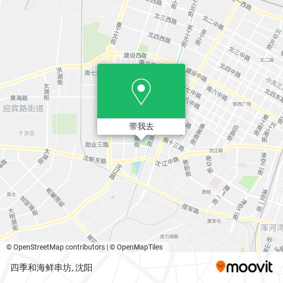 四季和海鲜串坊地图
