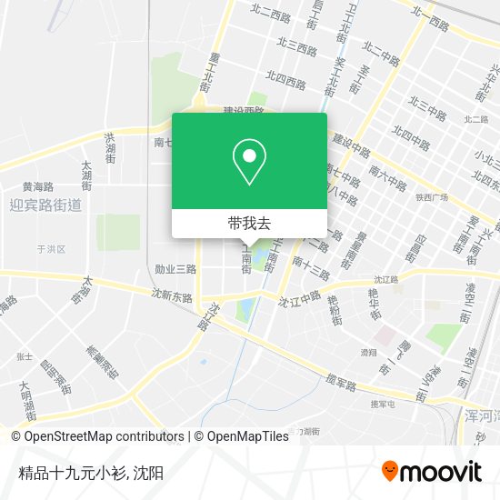 精品十九元小衫地图