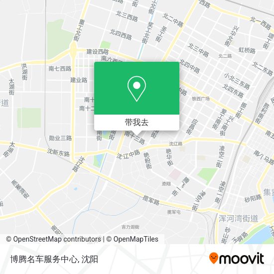 博腾名车服务中心地图