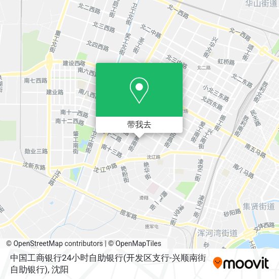 中国工商银行24小时自助银行(开发区支行-兴顺南街自助银行)地图