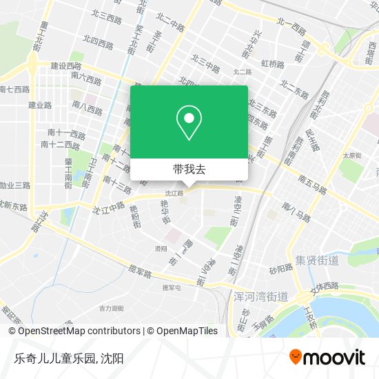 乐奇儿儿童乐园地图