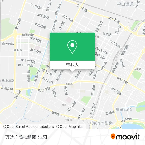 万达广场-C组团地图