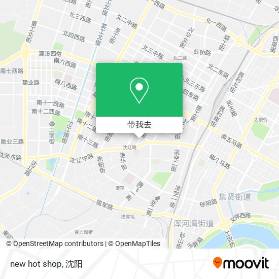 new hot shop地图