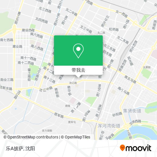 乐A披萨地图