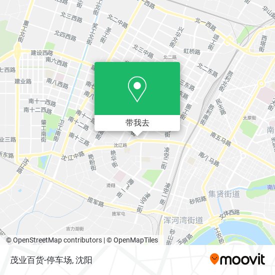 茂业百货-停车场地图
