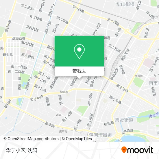 华宁小区地图
