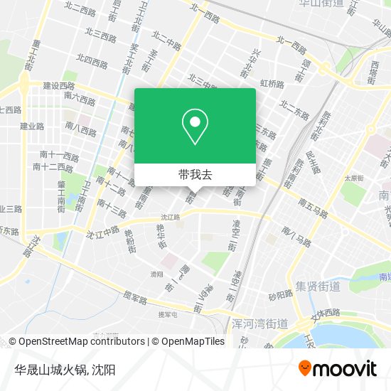 华晟山城火锅地图