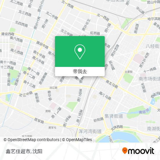 鑫艺佳超市地图