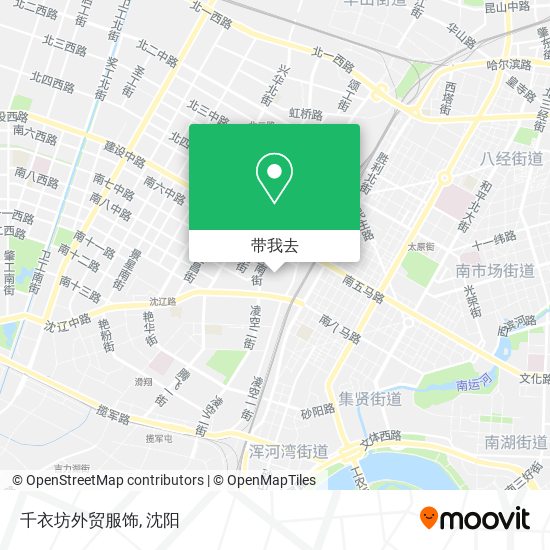 千衣坊外贸服饰地图
