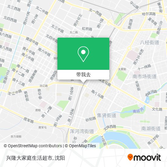 兴隆大家庭生活超市地图
