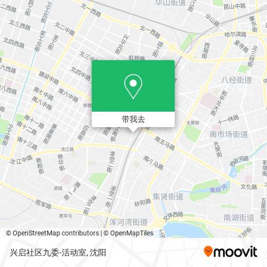 兴启社区九委-活动室地图