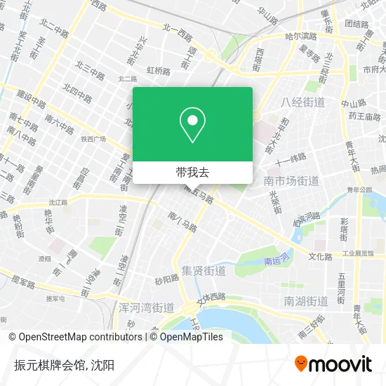 振元棋牌会馆地图